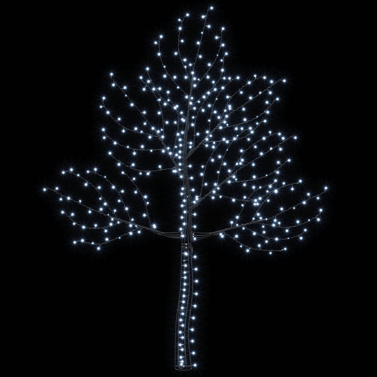 LED χριστουγεννιάτικο δέντρο τοίχου 210 εκ. 312 LED Ψυχρό λευκό - Pakobazaar