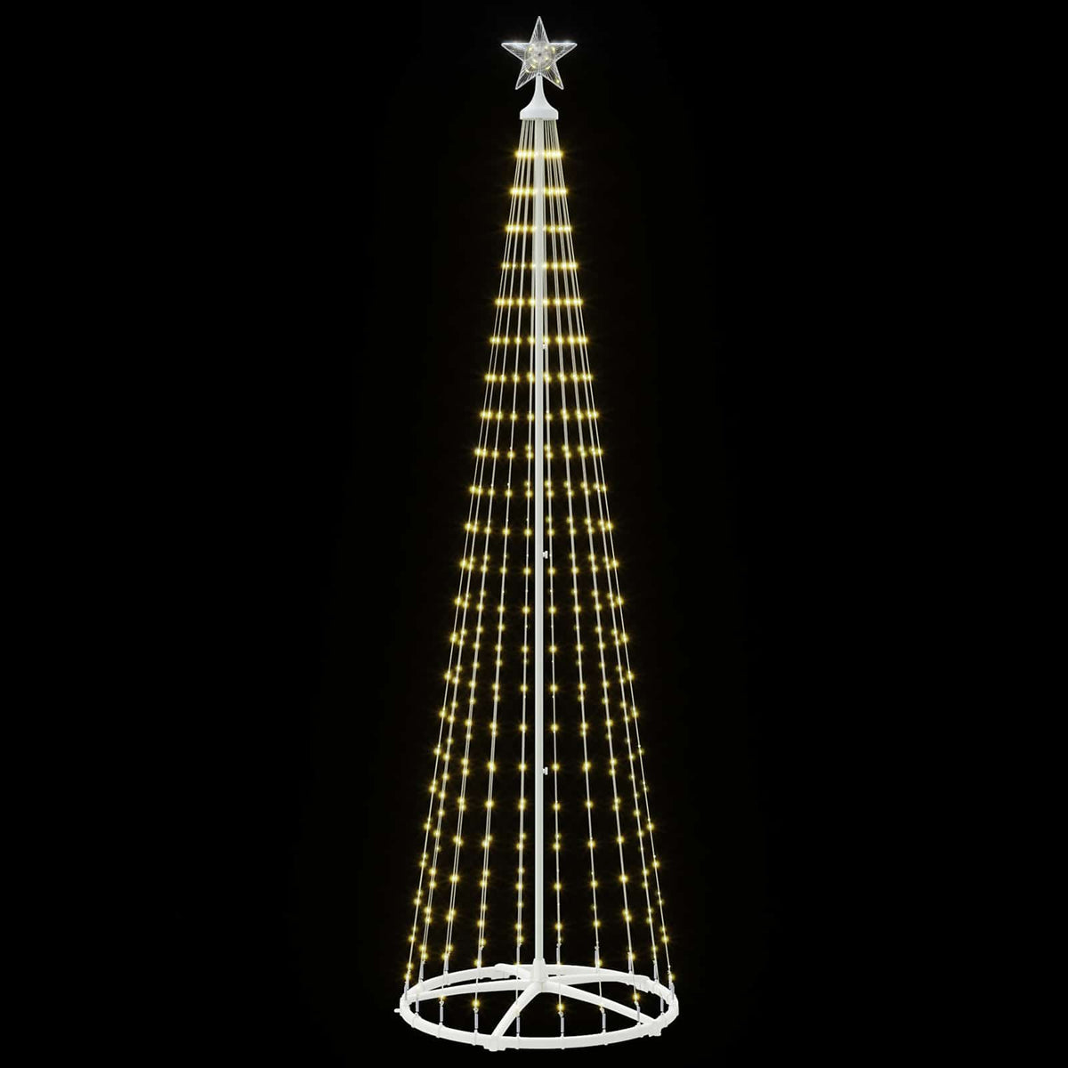 Χριστουγεννιάτικο δέντρο κώνος LED 250 εκ. 470 LED Θερμό λευκό - Pakobazaar