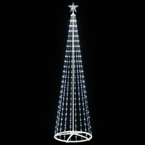 Χριστουγεννιάτικο δέντρο κώνος LED 250 εκ. 470 LED Ψυχρό λευκό - Pakobazaar