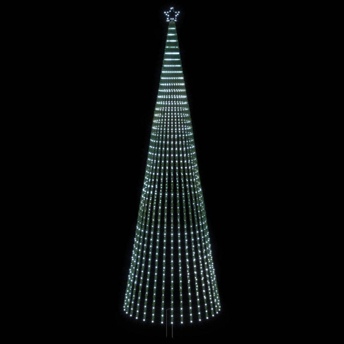 LED Χριστουγεννιάτικο Δέντρο 500 εκ. 1524 LED Ψυχρό λευκό