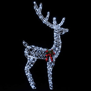 3D Γιορτινός Ρούντολφ LOVIISA 560 LED Ψυχρό λευκό
