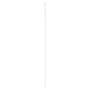 Συρόμενη Πόρτα 78 x 202 cm Επεξεργασμένο Ξύλο Λευκό