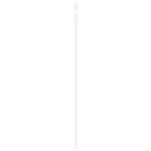 Συρόμενη Πόρτα 86 x 198,5 cm Επεξεργασμένο Ξύλο Λευκό