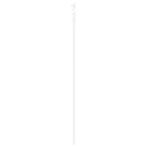 Συρόμενη Πόρτα 86 x 211 cm Επεξεργασμένο Ξύλο Λευκό