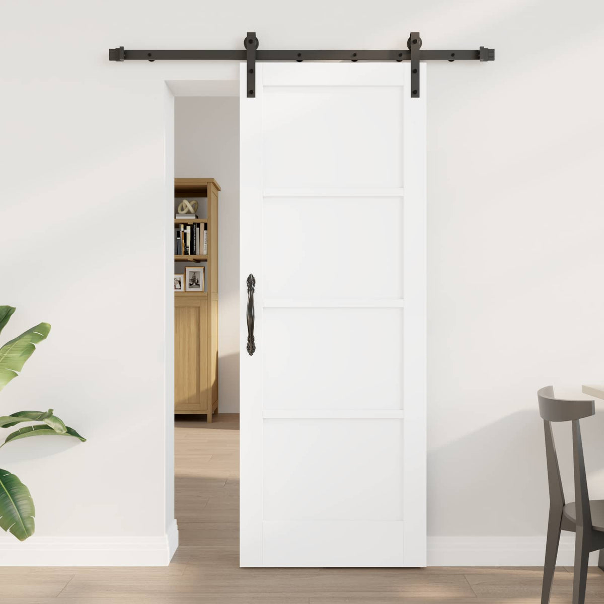 Συρόμενη Πόρτα 73,5 x 198,5 cm Επεξεργασμένο Ξύλο - Pakobazaar
