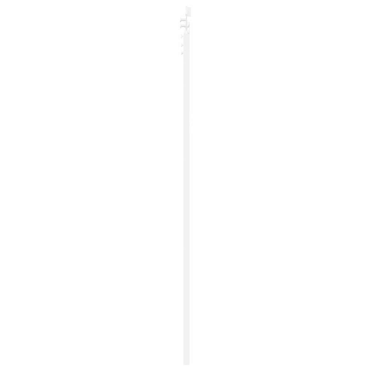 Συρόμενη Πόρτα 73,5 x 198,5 cm Επεξεργασμένο Ξύλο Λευκό - Pakobazaar