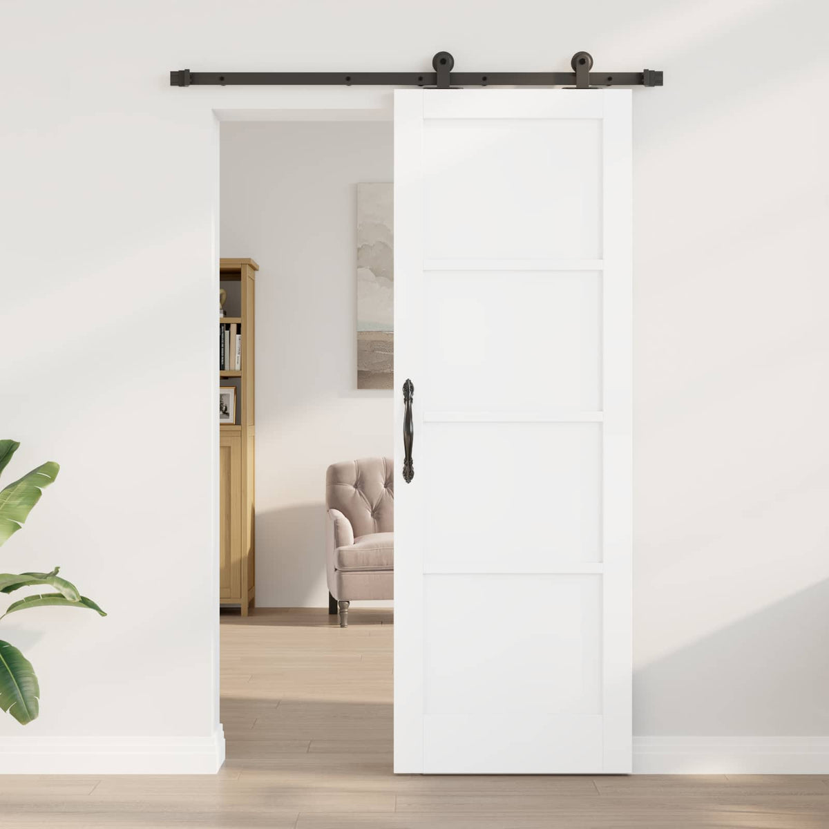 Συρόμενη Πόρτα ORKDAL 73,5 x 211 cm Επεξεργασμένο Ξύλο - Pakobazaar