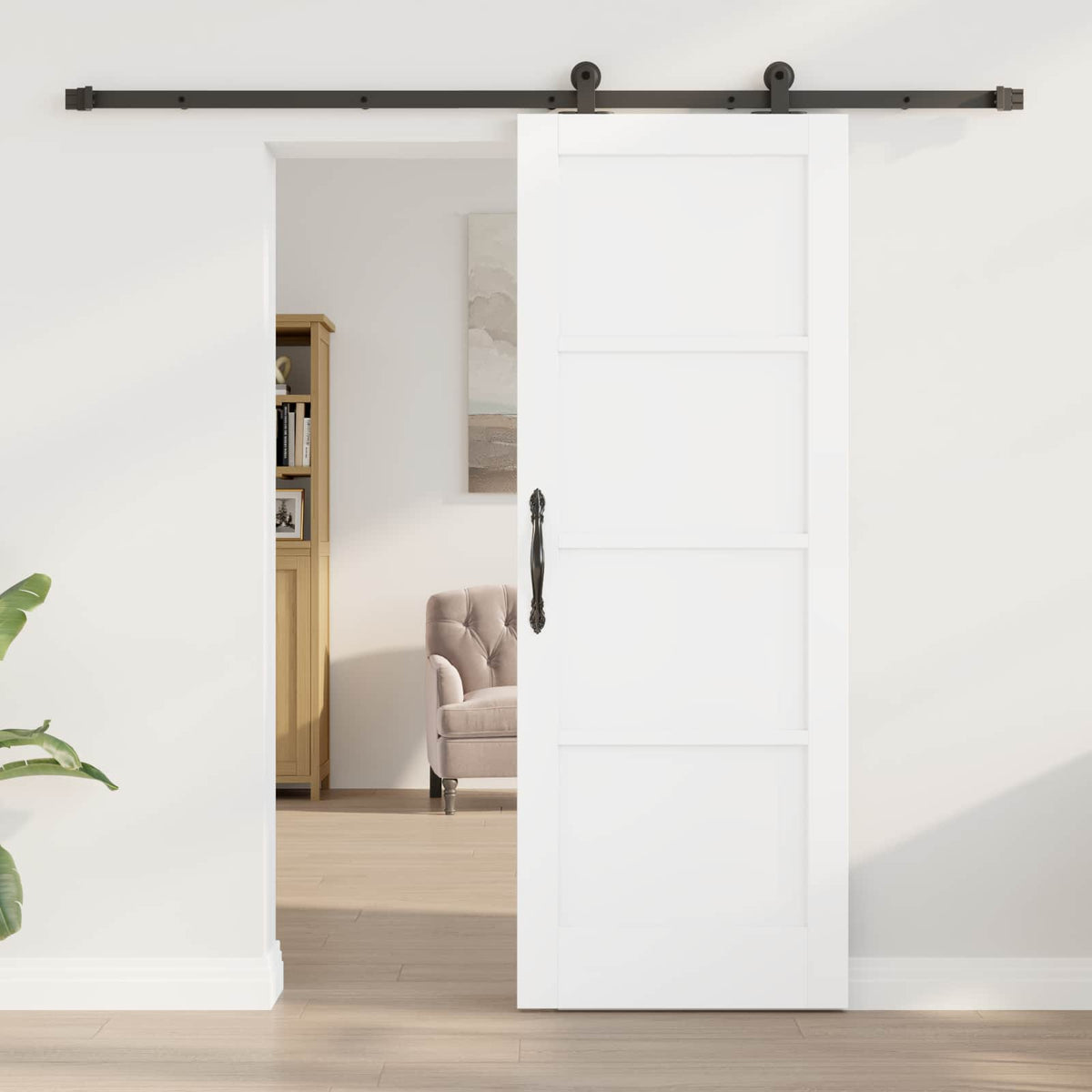 Συρόμενη Πόρτα ORKDAL 73,5 x 198,5 cm Επεξεργασμένο Ξύλο