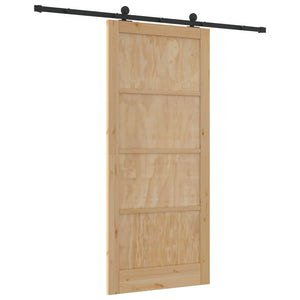 Συρόμενη Πόρτα ORKDAL 93 x 211 cm Επεξεργασμένο Ξύλο - Pakobazaar