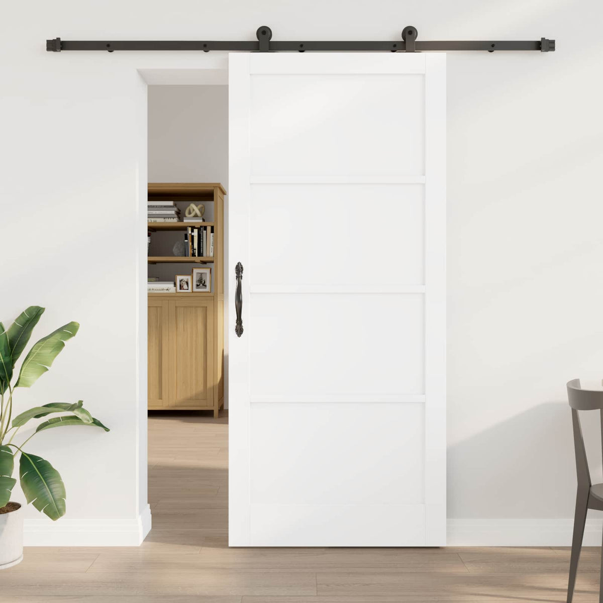 Συρόμενη Πόρτα ORKDAL 93 x 211 cm Επεξεργασμένο Ξύλο - Pakobazaar
