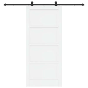 Συρόμενη Πόρτα ORKDAL 93 x 211 cm Επεξεργασμένο Ξύλο - Pakobazaar