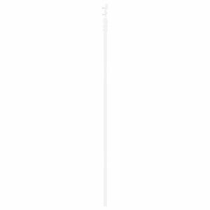 Συρόμενη Πόρτα 73,5 x 211 cm Επεξεργασμένο Ξύλο Λευκό - Pakobazaar