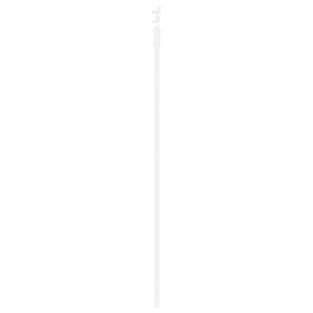 Συρόμενη Πόρτα 78 x 211 cm Επεξεργασμένο Ξύλο Λευκό