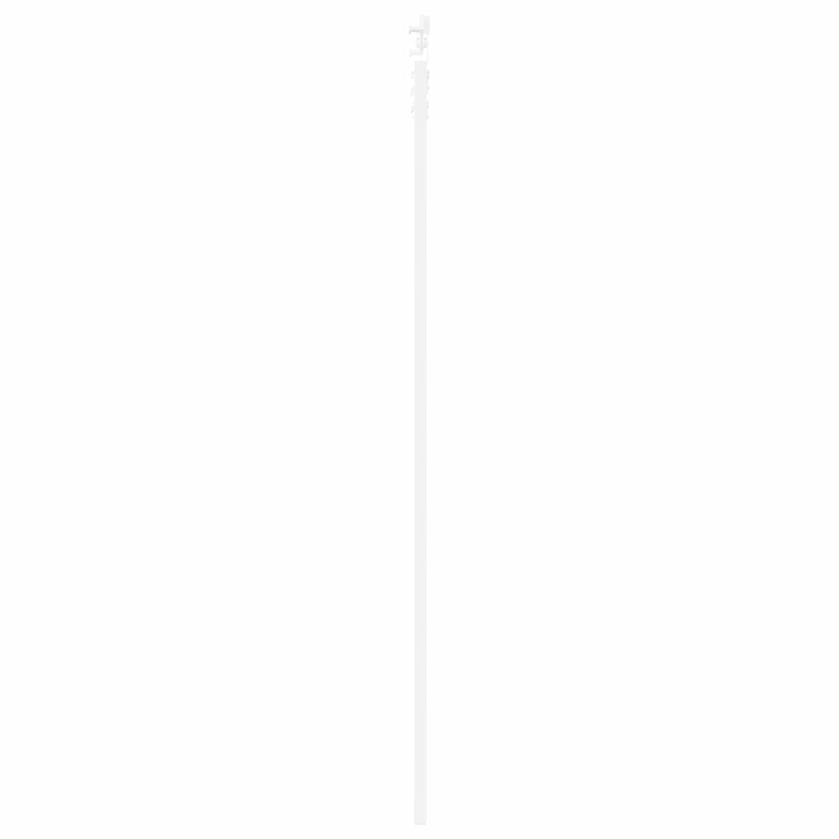 Συρόμενη Πόρτα 93 x 232 cm Επεξεργασμένο Ξύλο Λευκό