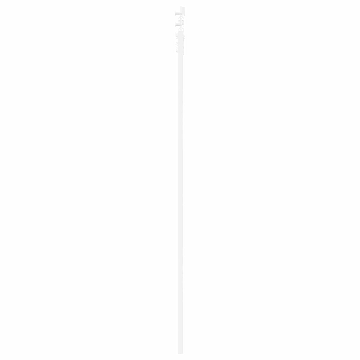Συρόμενη Πόρτα 86 x 211 cm Επεξεργασμένο Ξύλο Λευκό
