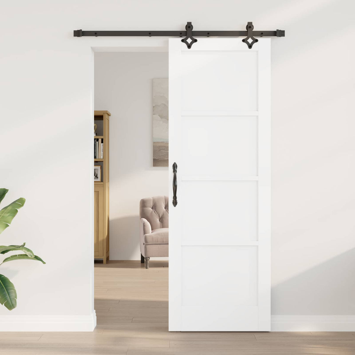 Συρόμενη Πόρτα ORKDAL 73,5 x 211 cm Επεξεργασμένο Ξύλο - Pakobazaar