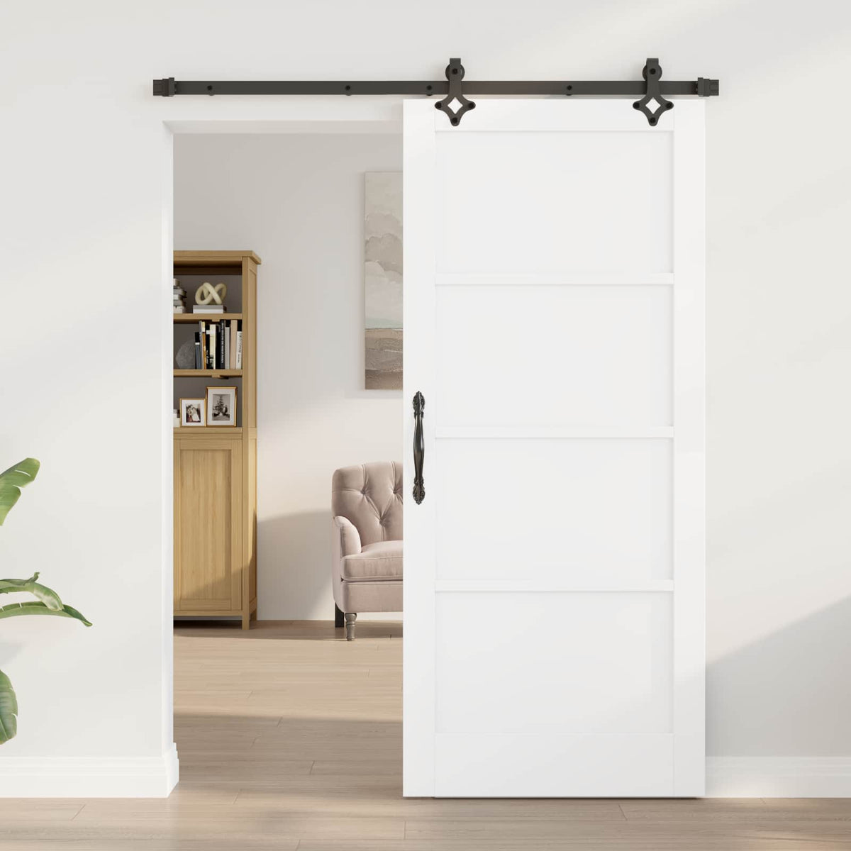 Συρόμενη Πόρτα ORKDAL 86 x 198,5 cm Επεξεργασμένο Ξύλο - Pakobazaar