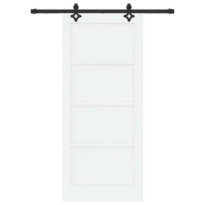 Συρόμενη Πόρτα ORKDAL 86 x 198,5 cm Επεξεργασμένο Ξύλο - Pakobazaar