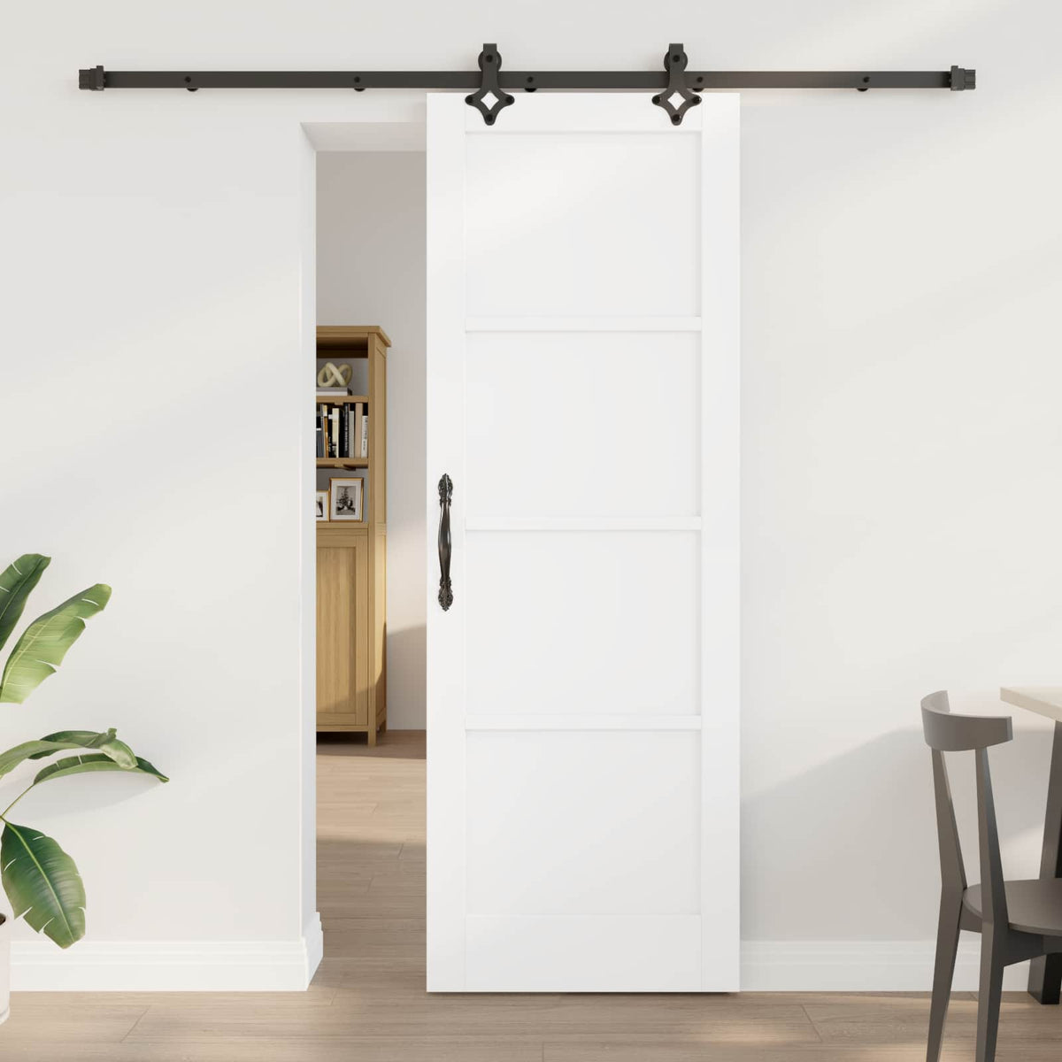 Συρόμενη Πόρτα ORKDAL 73,5 x 211 cm Επεξεργασμένο Ξύλο - Pakobazaar