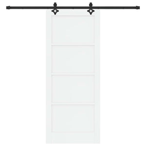 Συρόμενη Πόρτα ORKDAL 86 x 211 cm Επεξεργασμένο Ξύλο - Pakobazaar