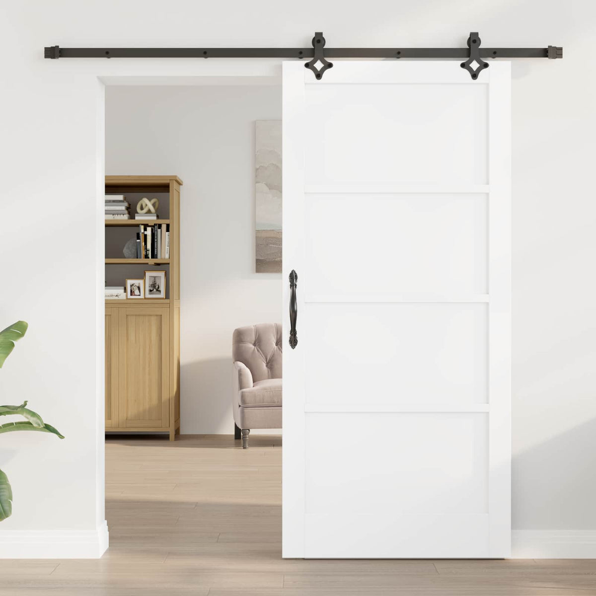 Συρόμενη Πόρτα ORKDAL 93 x 202 cm Επεξεργασμένο Ξύλο