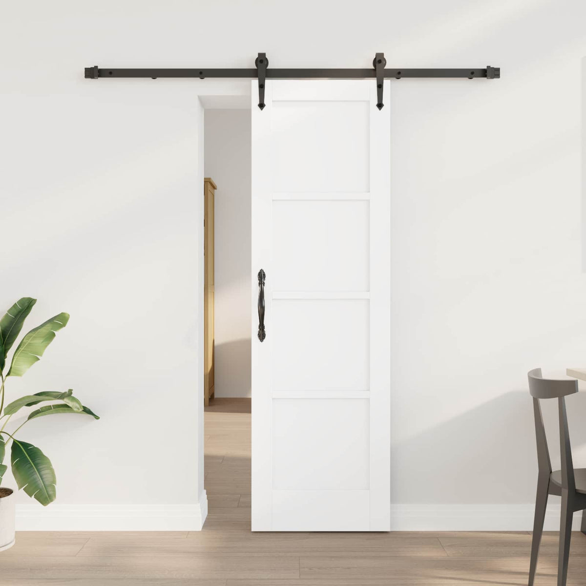 Συρόμενη Πόρτα ORKDAL 61 x 198,5 cm Επεξεργασμένο Ξύλο - Pakobazaar