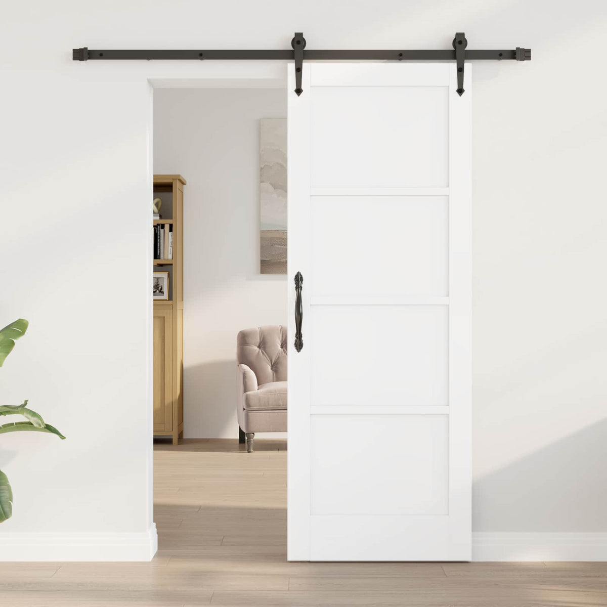 Συρόμενη Πόρτα ORKDAL 73,5 x 198,5 cm Επεξεργασμένο Ξύλο - Pakobazaar