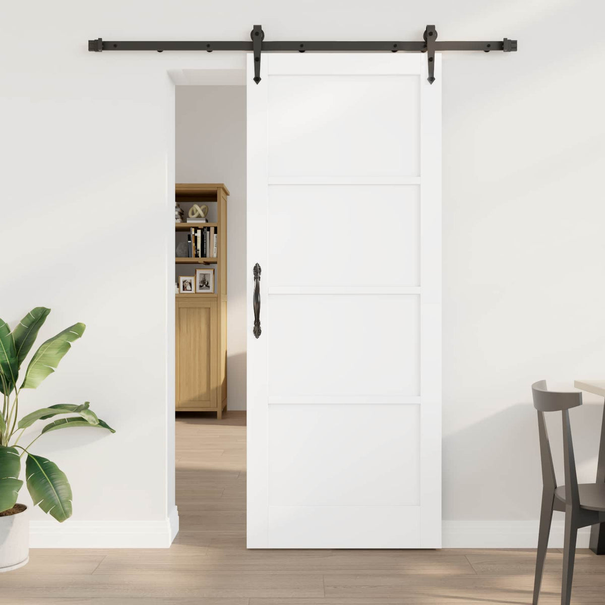 Συρόμενη Πόρτα ORKDAL 83 x 211 cm Επεξεργασμένο Ξύλο - Pakobazaar