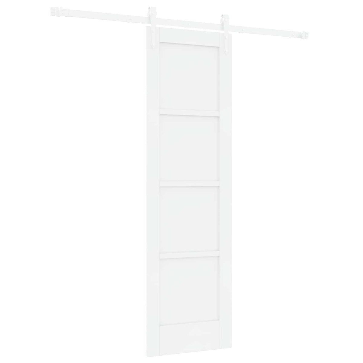 Συρόμενη Πόρτα ORKDAL 61 x 198,5 cm Επεξεργασμένο Ξύλο Λευκό