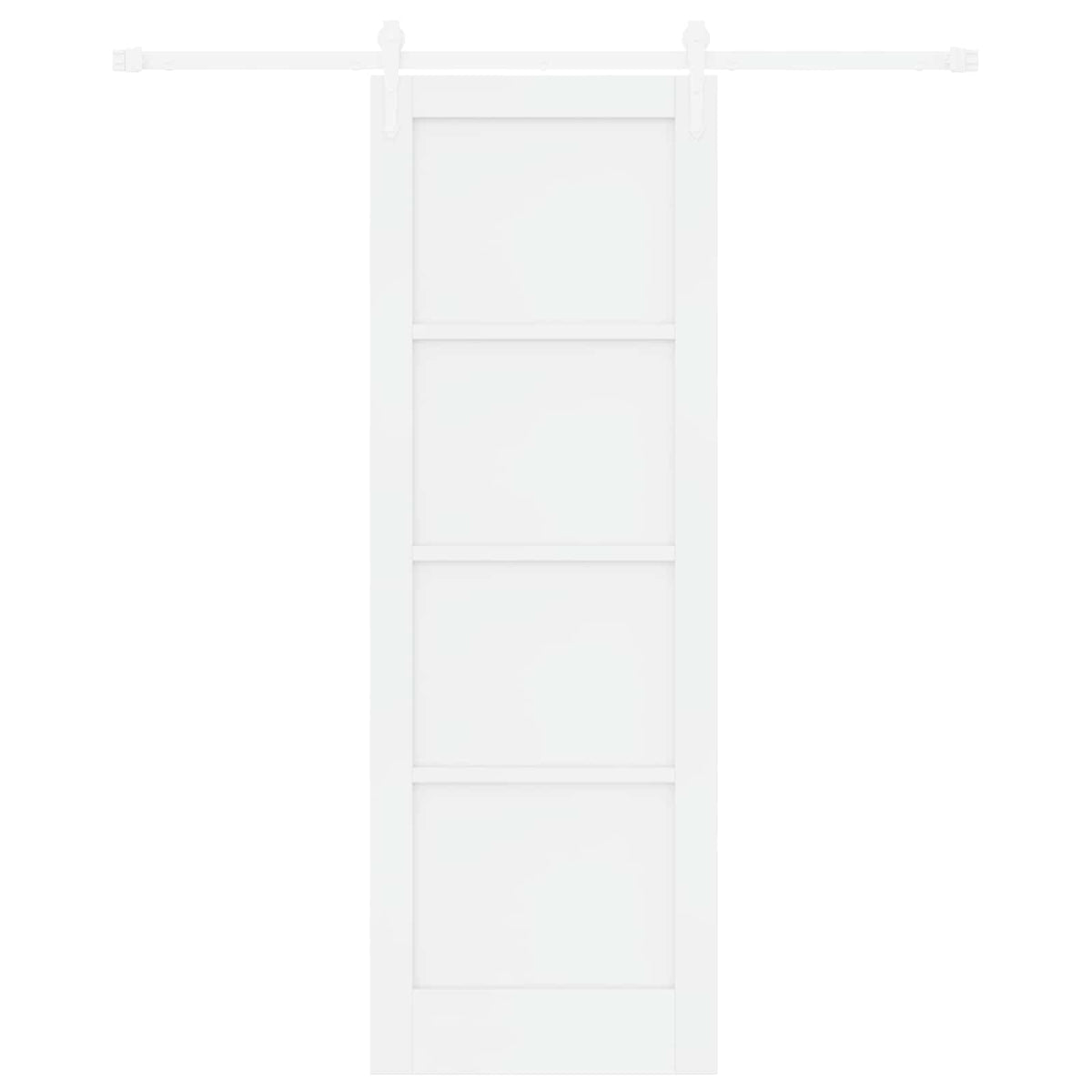 Συρόμενη Πόρτα ORKDAL 73,5 x 211 cm Επεξεργασμένο Ξύλο Λευκό