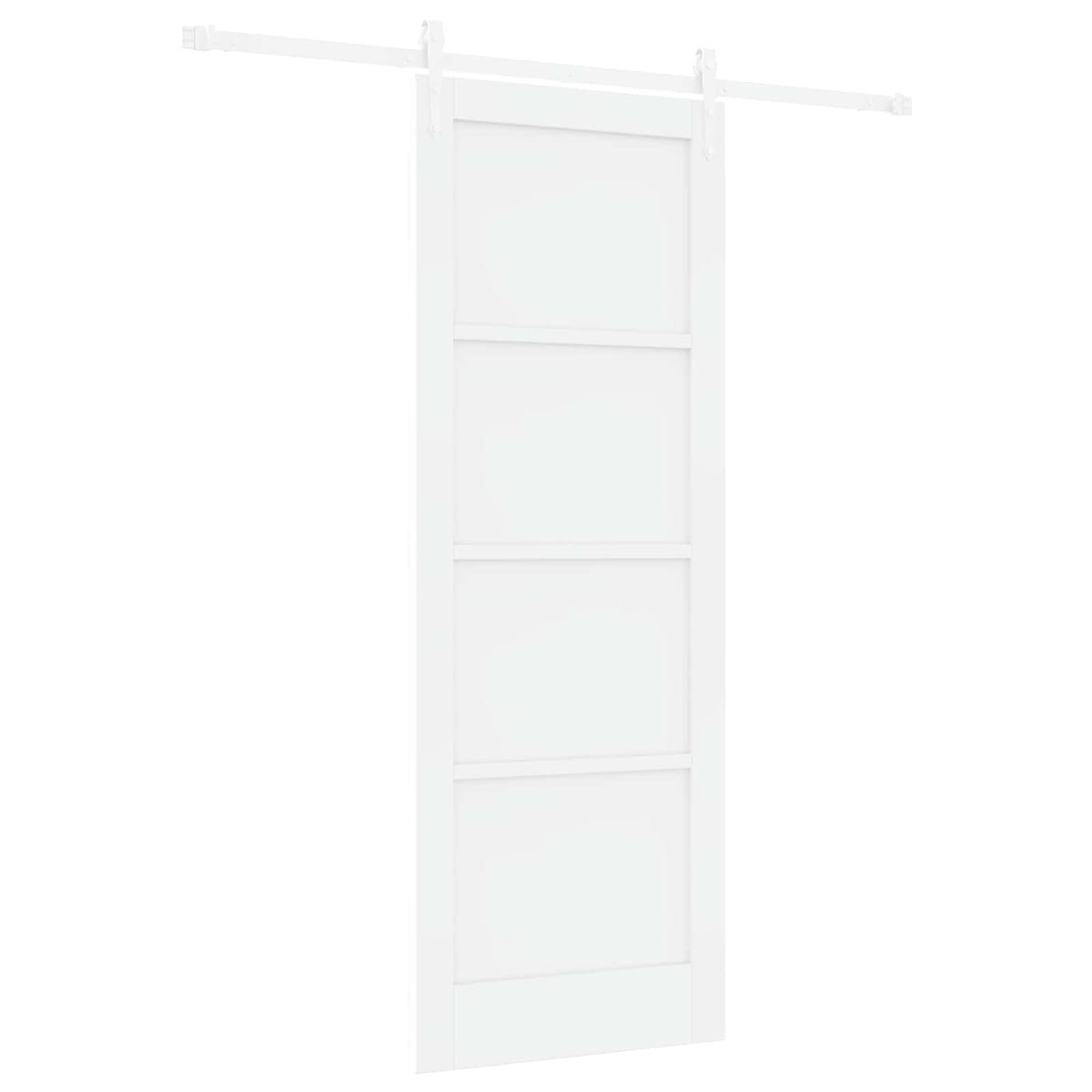 Συρόμενη Πόρτα ORKDAL 78 x 211 cm Επεξεργασμένο Ξύλο Λευκό