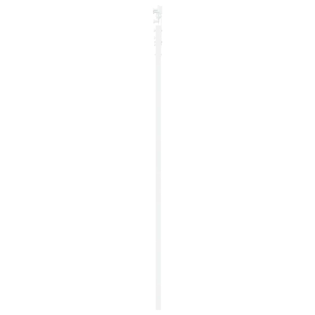 Συρόμενη Πόρτα ORKDAL 83 x 211 cm Επεξεργασμένο Ξύλο Λευκό - Pakobazaar