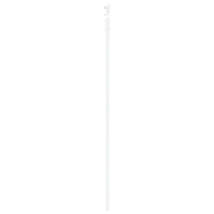 Συρόμενη Πόρτα ORKDAL 83 x 211 cm Επεξεργασμένο Ξύλο Λευκό - Pakobazaar