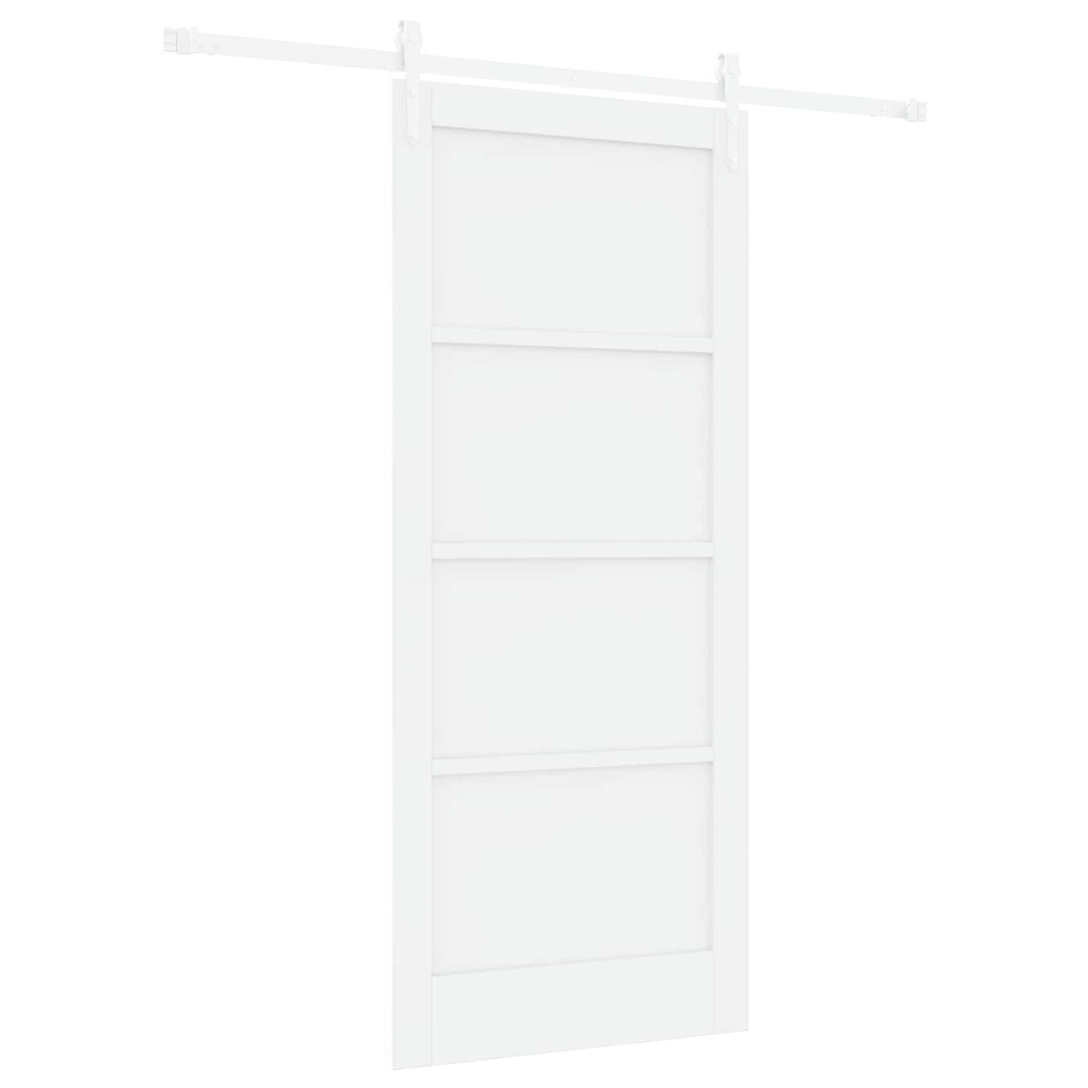 Συρόμενη Πόρτα ORKDAL 86 x 198,5 cm Επεξεργασμένο Ξύλο Λευκό