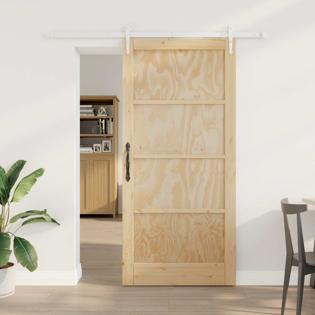 Συρόμενη Πόρτα ORKDAL 93 x 202 cm Επεξεργασμένο Ξύλο