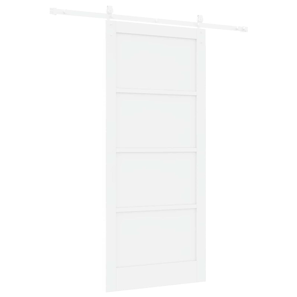 Συρόμενη Πόρτα ORKDAL 93 x 211 cm Επεξεργασμένο Ξύλο Λευκό