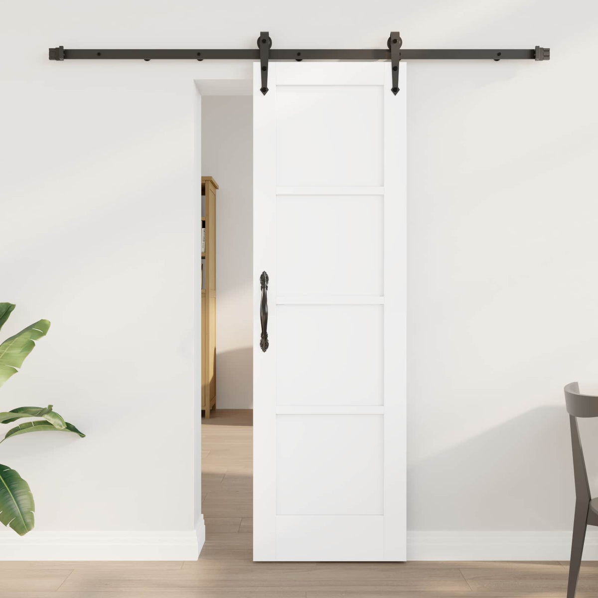Συρόμενη Πόρτα ORKDAL 61 x 198,5 cm Επεξεργασμένο Ξύλο - Pakobazaar