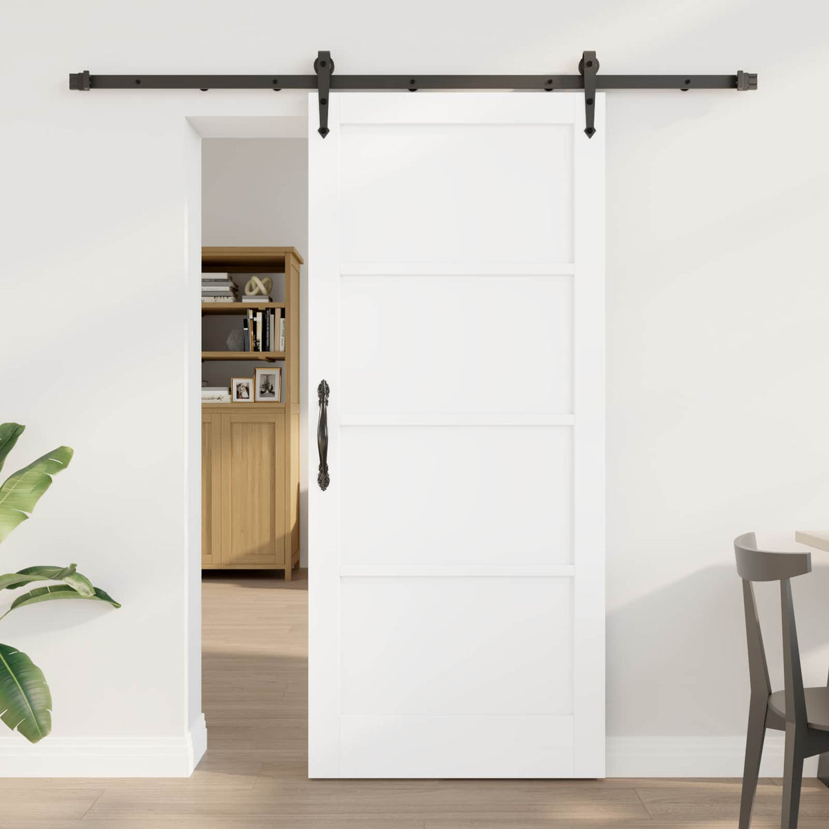 Συρόμενη Πόρτα ORKDAL 78 x 202 cm Επεξεργασμένο Ξύλο