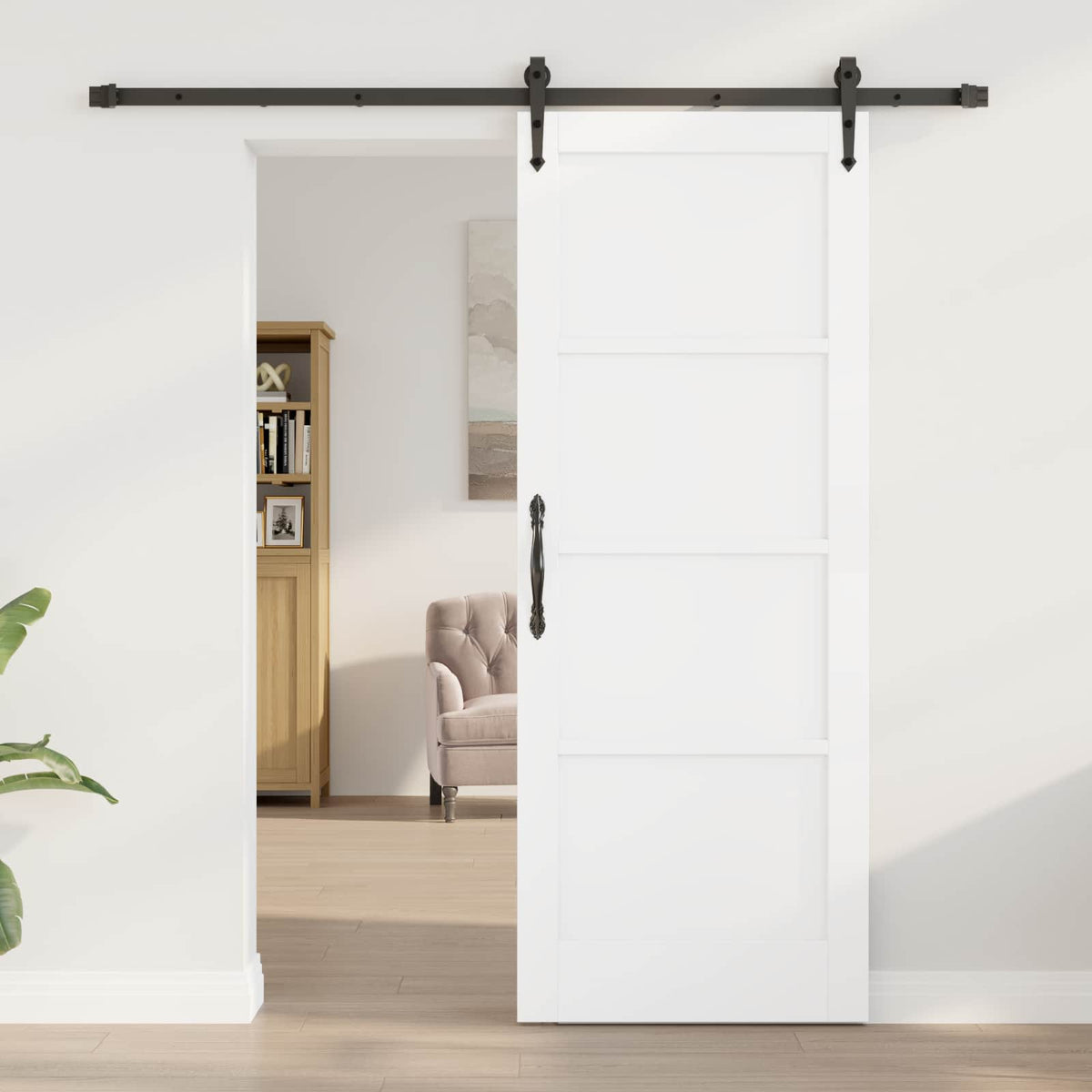Συρόμενη Πόρτα ORKDAL 78 x 202 cm Επεξεργασμένο Ξύλο