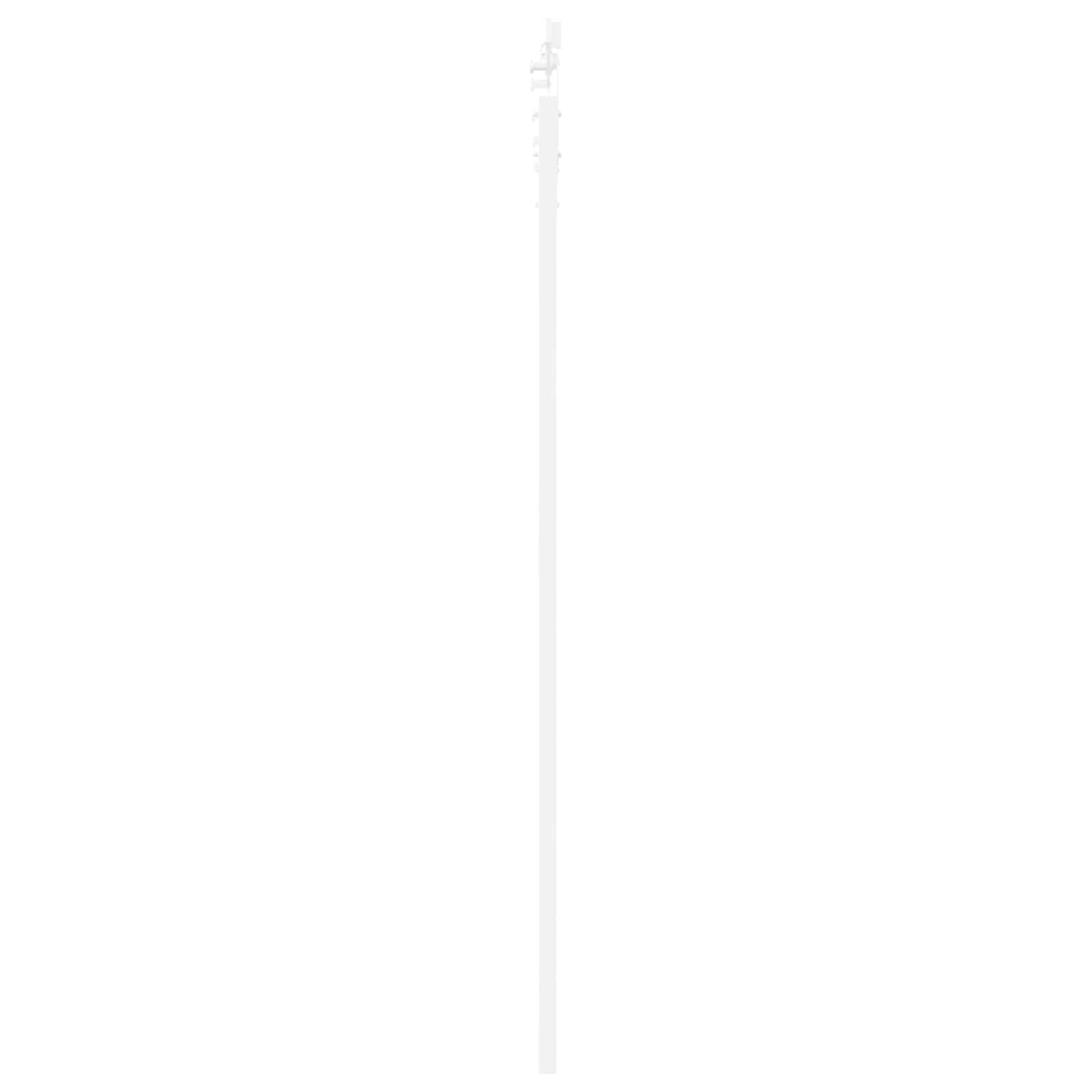 Συρόμενη Πόρτα ORKDAL 93 x 202 cm Επεξεργασμένο Ξύλο Λευκό - Pakobazaar