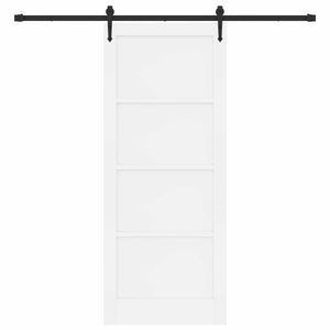 Συρόμενη Πόρτα ORKDAL 86 x 211 cm Επεξεργασμένο Ξύλο - Pakobazaar