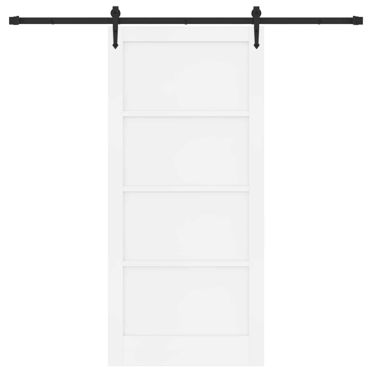 Συρόμενη Πόρτα ORKDAL 93 x 202 cm Επεξεργασμένο Ξύλο - Pakobazaar
