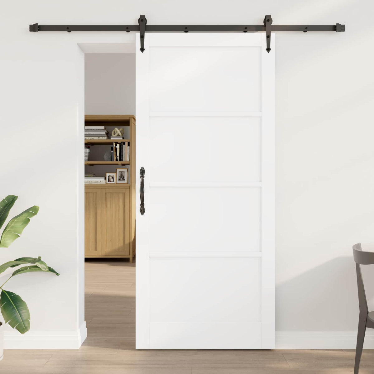 Συρόμενη Πόρτα ORKDAL 93 x 211 cm Επεξεργασμένο Ξύλο - Pakobazaar