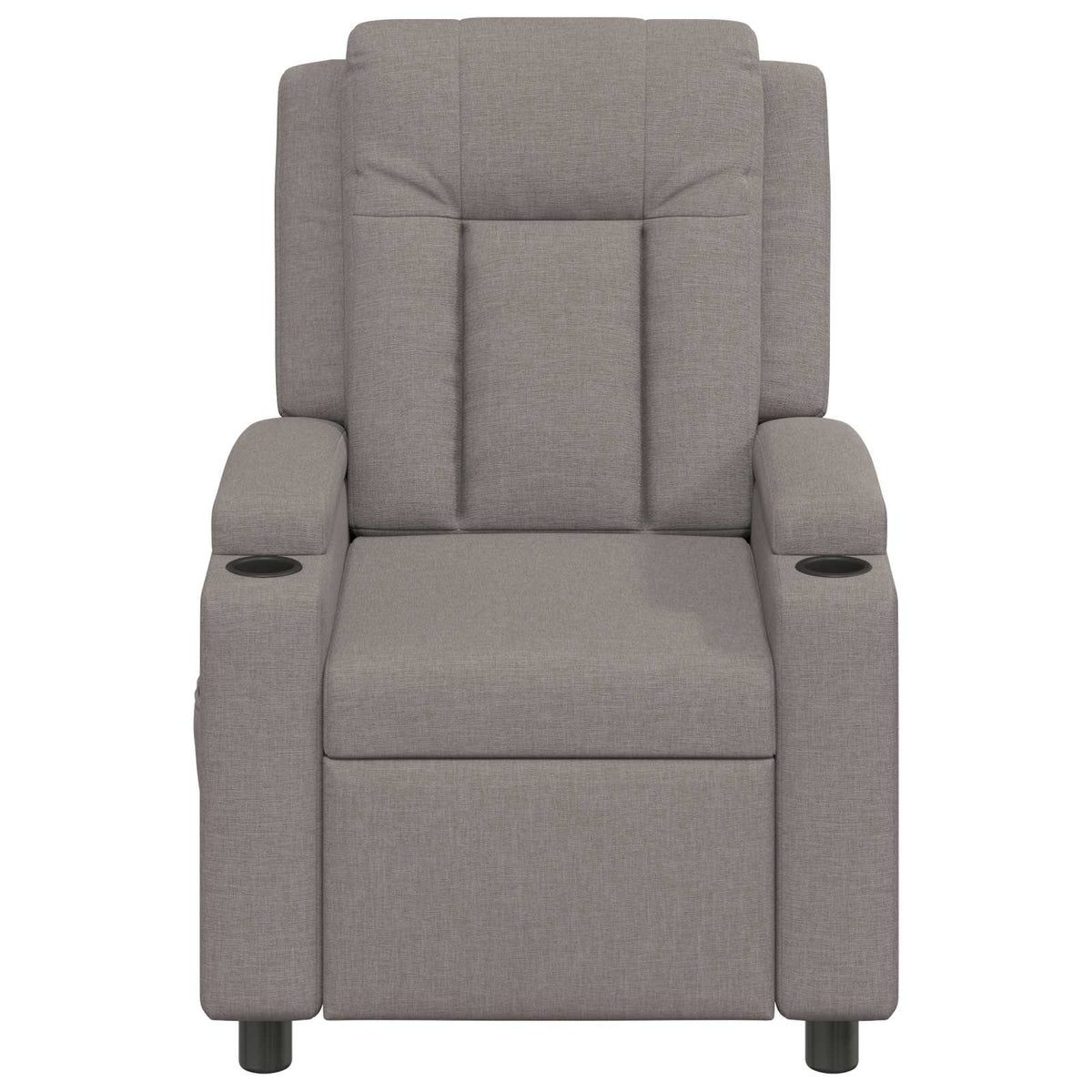 Ανακλινόμενη πολυθρόνα Taupe 75 x 95 x 100 cm Ύφασμα - Pakobazaar