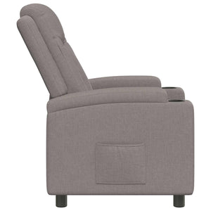 Ανακλινόμενη πολυθρόνα Taupe 75 x 95 x 100 cm Ύφασμα - Pakobazaar
