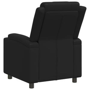 Ανακλινόμενη πολυθρόνα Μαύρο 75 x 95 x 100 cm Ύφασμα