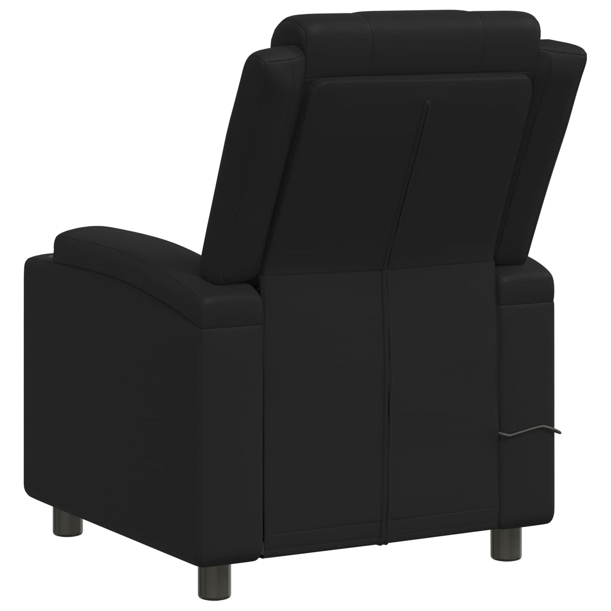 Ανακλινόμενη Πολυθρόνα Μασάζ Μαύρο 75 x 95 x 100 cm Ύφασμα