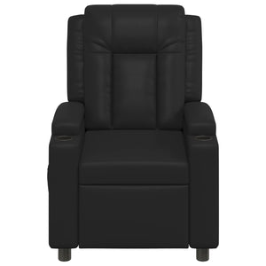 Ανακλινόμενη Πολυθρόνα Μασάζ Μαύρο 75 x 95 x 100 cm Ύφασμα
