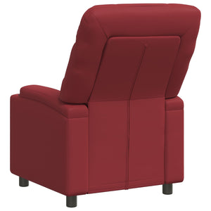 Ανακλινόμενη πολυθρόνα Κόκκινο 75 x 93 x 102 cm Ύφασμα - Pakobazaar
