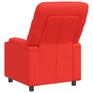 Ανακλινόμενη πολυθρόνα Κόκκινο 75 x 93 x 102 cm Ύφασμα